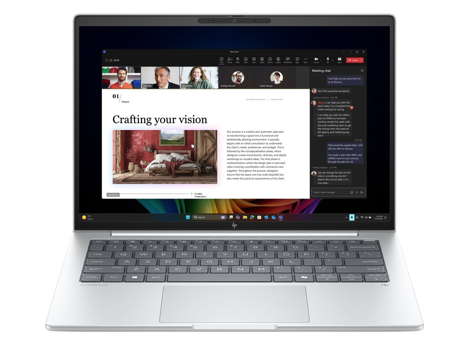 HP EliteBook 8 16″ G1a AI Ryzen AI 7 PRO 350 2.0GHz 32GB 512GB WUXGA 16.0 Webcam