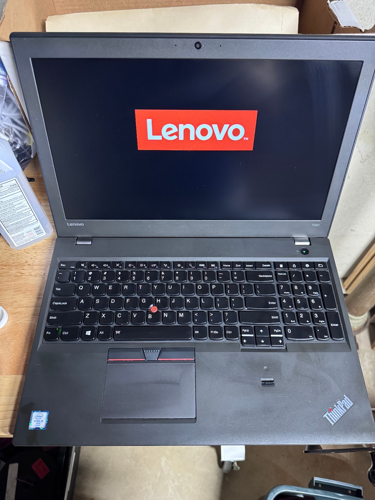 Lenovo ThinkPad T560, Intel Core i5-6300U @ 2.4GHz, 8GB RAM, 256GB SSD, W10P
