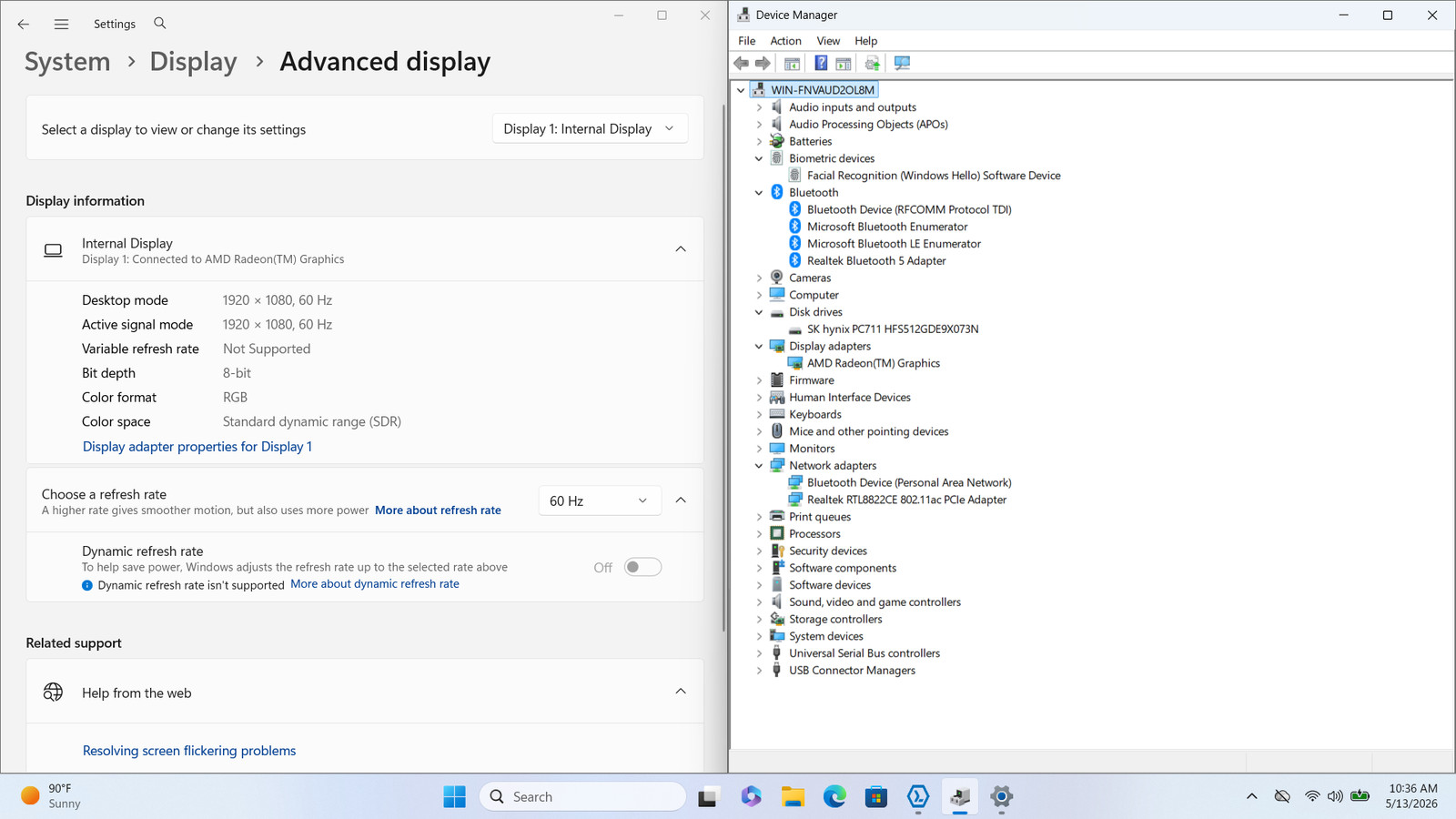 HP EliteBook 855 G8 15″ FHD Touch RYZEN 7 PRO 5850U 512GB 16GB W11P WRNTY