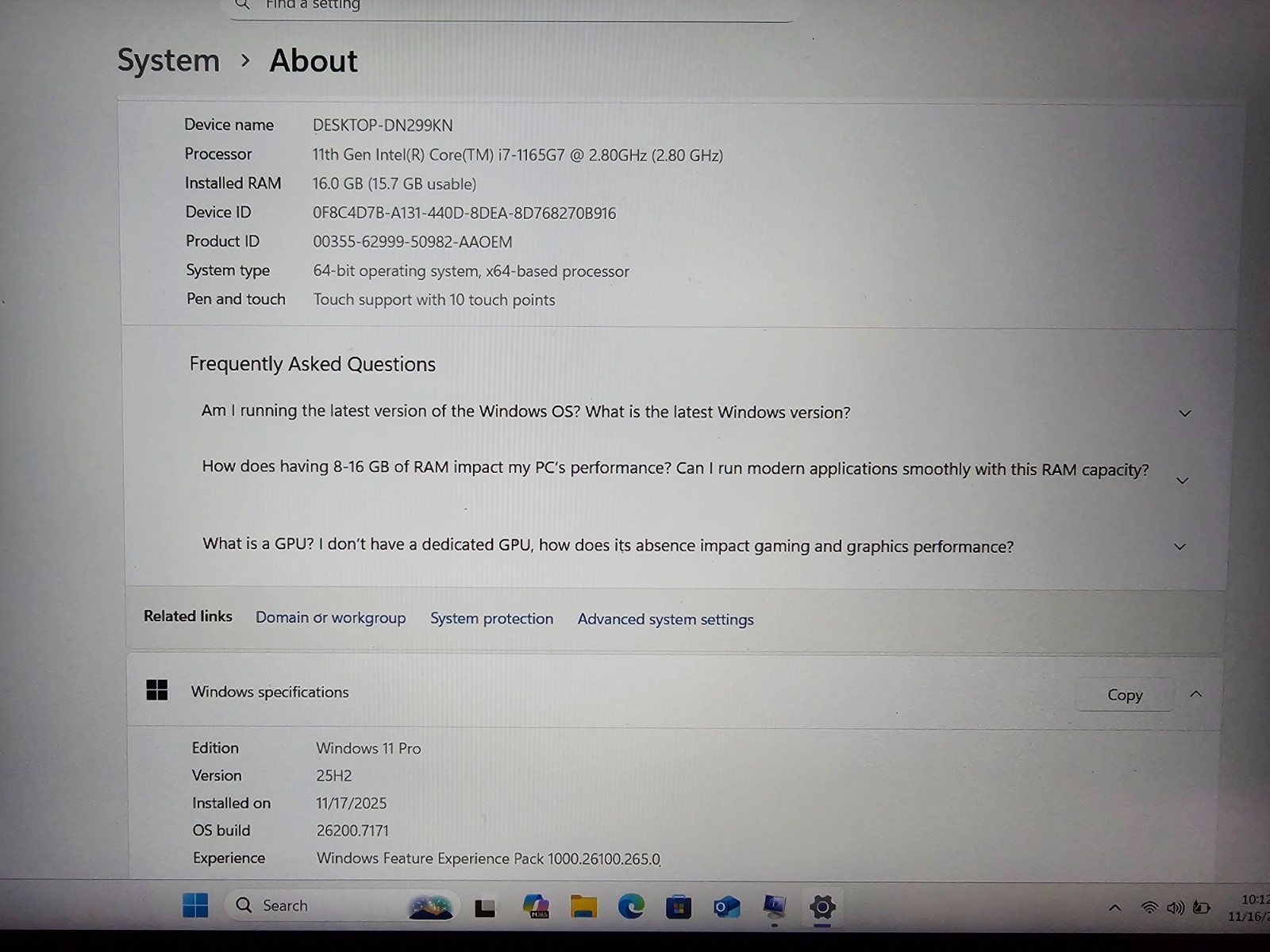 Lenovo ThinkPad P15s Gen 2 15.6″ (512GB SSD, Intel i7-1165G7, 16GB DDR4-3200)
