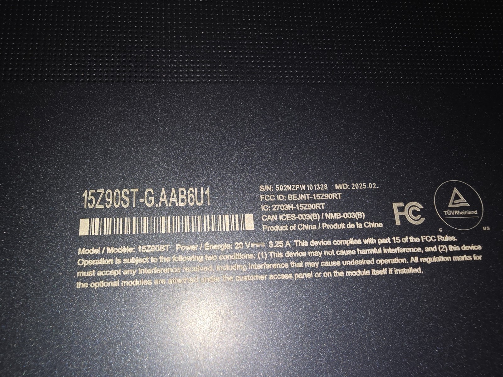 LG gram SuperSlim 15Z90ST- Ultra 5 125H 16GB RAM 512GB SSD