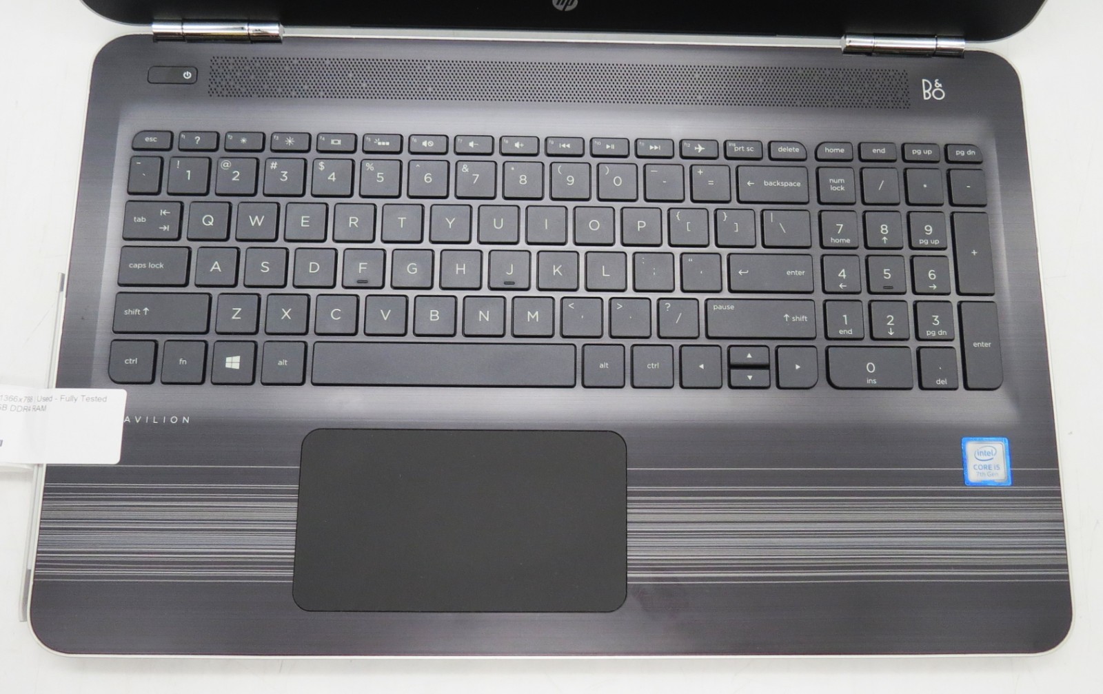 HP Pavilion 15 i5-7200U @ 2.50GHz 12GB RAM No SSD No OS *READ*