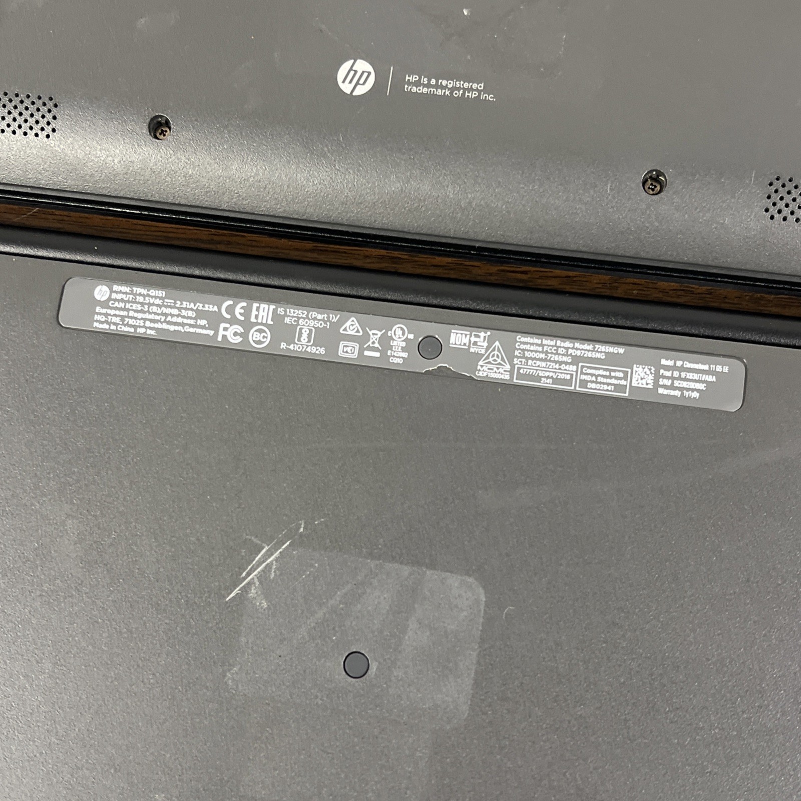 Lot 4 HP Chromebook 11 G5 EE PARTS/REPAIR – ⚠️ POWER ON, BAD BATTERIES