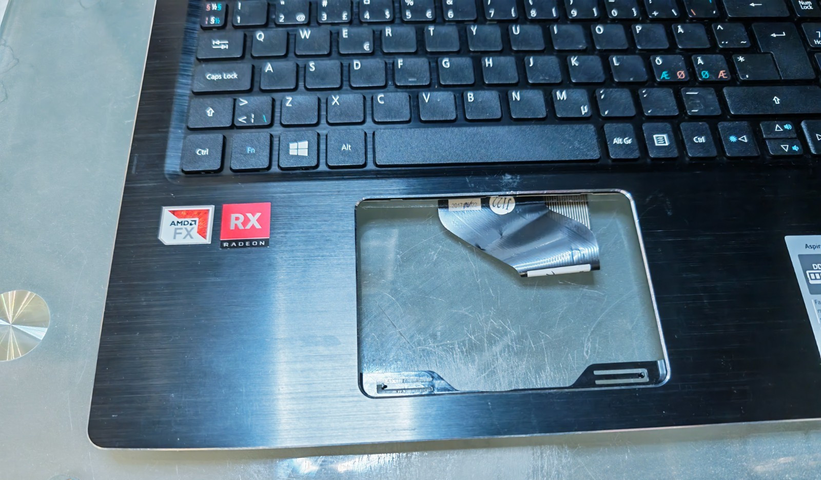 ACER A515-51 A515-41 A615-51 TOP BODY PALMREST AM20X000100 #