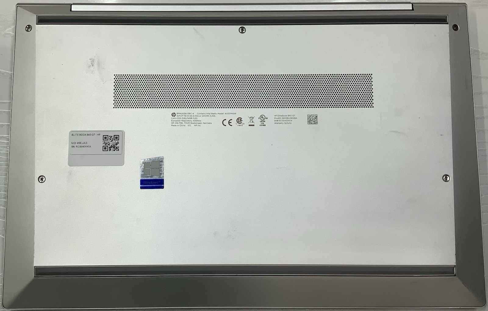 HP EliteBook 840 G7 14″ Intel i5-10310U 16GB DDR4 512GB NVMe | Win 10 Pro