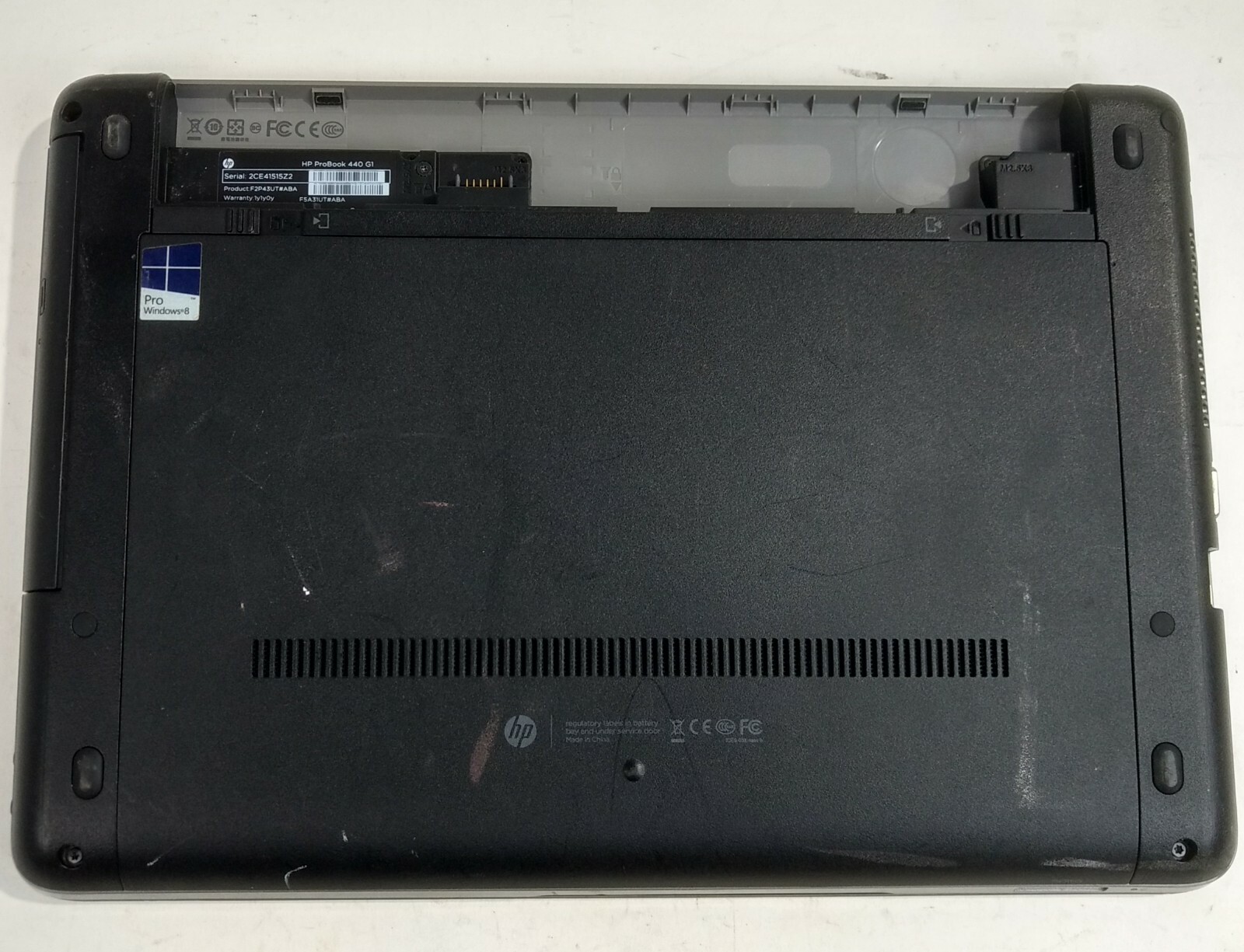 HP ProBook 440 G1 Intel Core i5-4200M @ 2.50GHz NO HDD, RAM -BOOT OK-