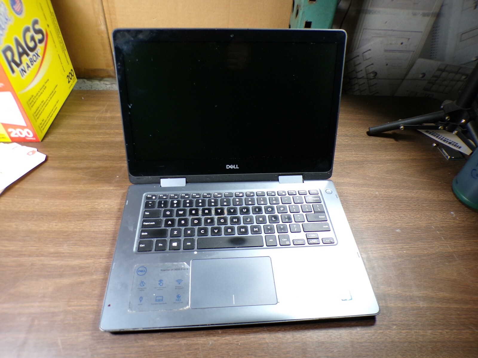 DELL INSPIRON 5481 INTEL CORE i3-8145U 2.10GHZ 4GB RAM **POWER ON BAD SCREEN