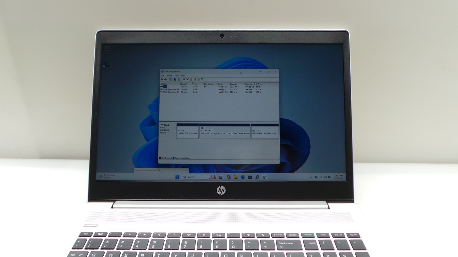 HP ProBook 455 G6 | 15.6″ | AMD Ryzen 5 2500U | 8GB RAM 256GB NVMe | WIN 11 PRO