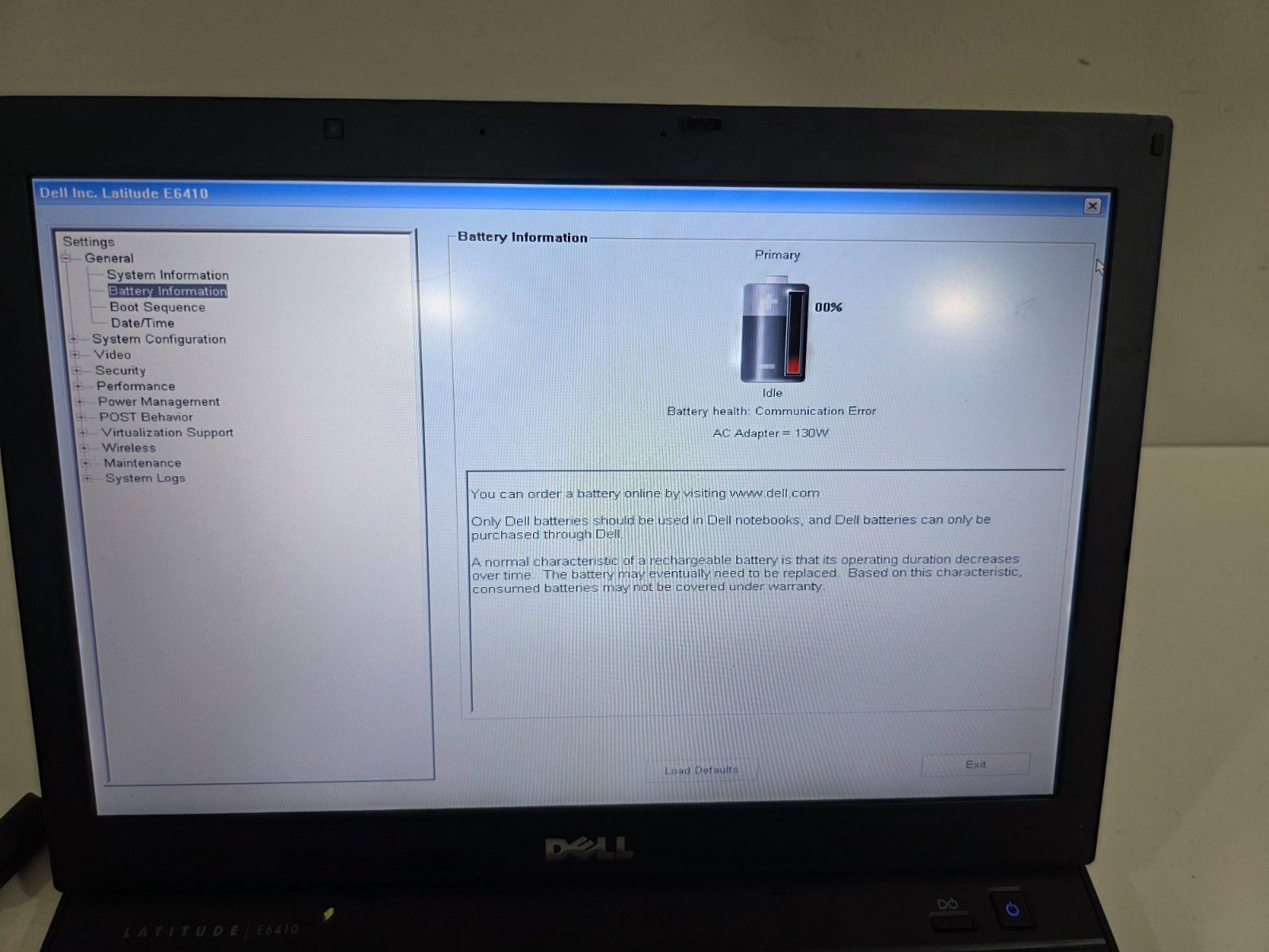 Dell Latitude E6410 Intel Core i5 CPU M 560 2GB