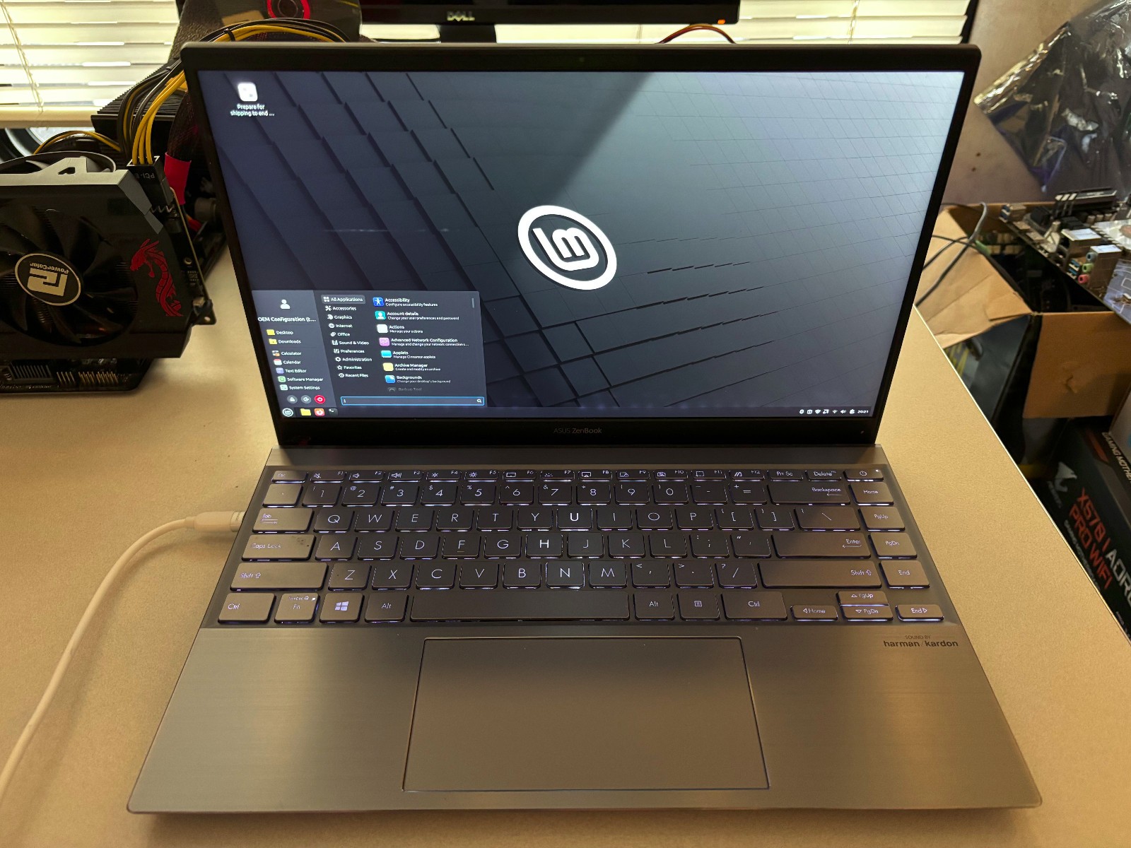 ASUS Zenbook 14″ (256GB SSD, Ryzen 5 5500U, 8GB RAM, NVIDIA GeForce MX450) READ