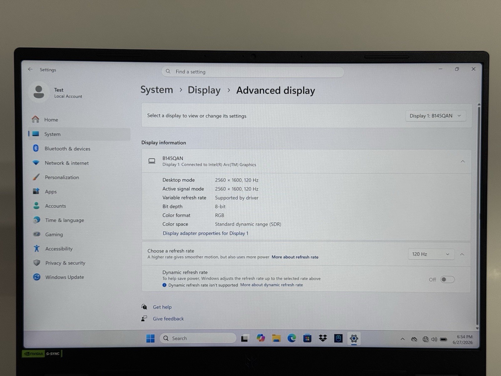 Acer Predator Helios Neo 14 QHD+ 120Hz Ultra 7 155H 16GB RAM / 1TB SSD RTX 4070