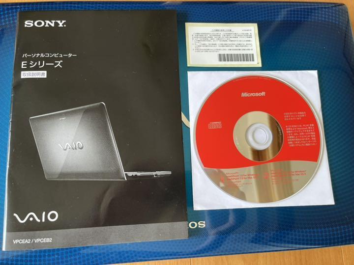 Sony Vaio Note PC Laptop PC PCG-71311N CPU Intel Core i3 Windows7 Home Premium