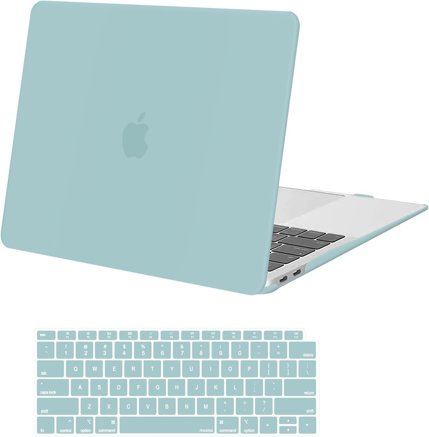 Aquamarine Hard Shell Case for MacBook Air 13 inch A2337 M1 A2179 A1932 2018-202