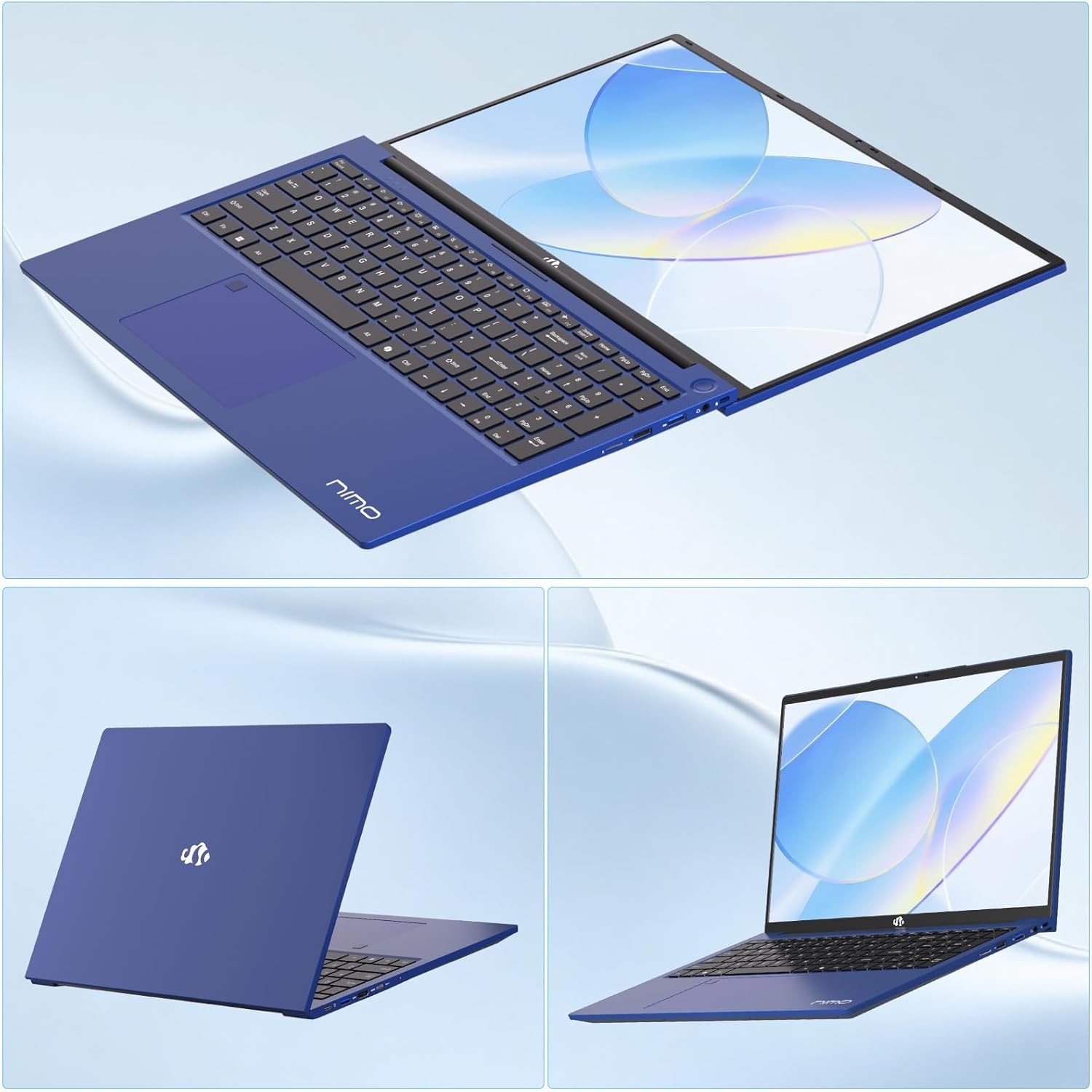 NIMO 17.3″ FHD IPS Laptop Computer 16GB RAM 256GB SSD Pentium 4 Cores N100