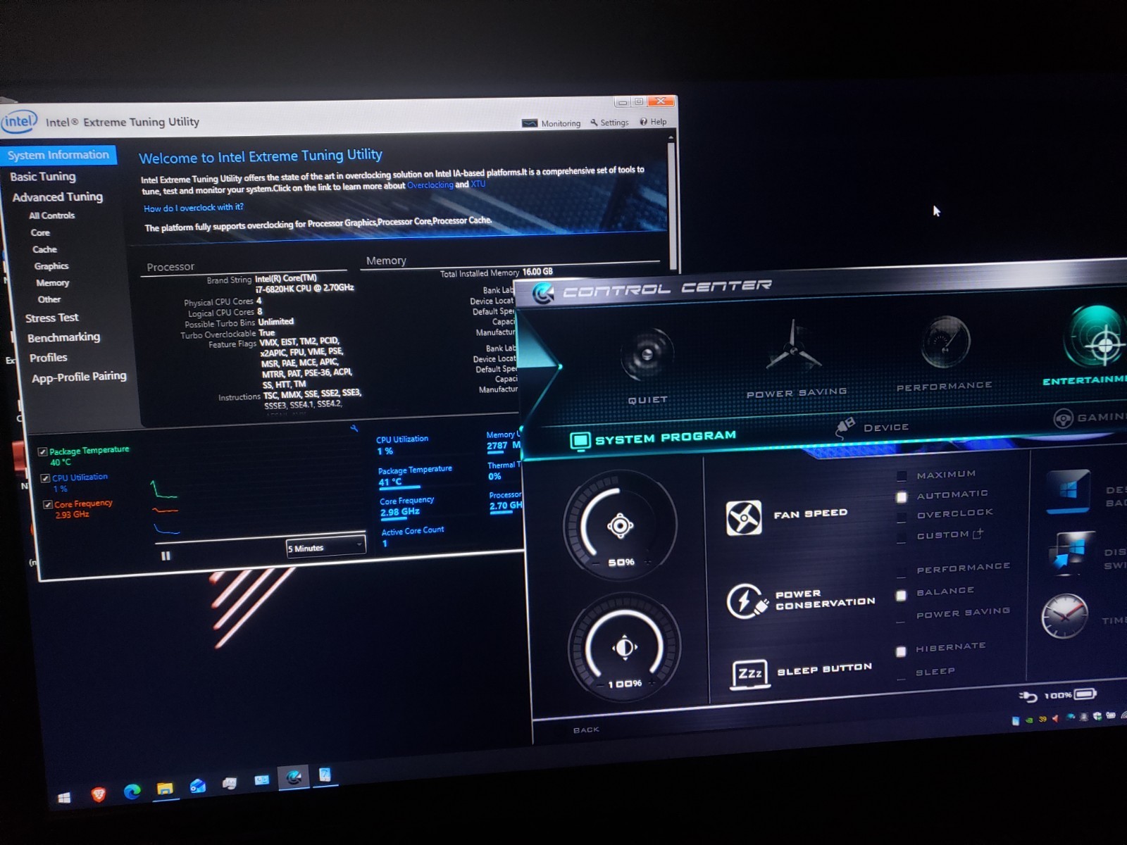 Sager Clevo P670RG 75hz Gsync i7 6820hk 16gb DDR4 GTX 980M 8GB 240gb+2tb Win10