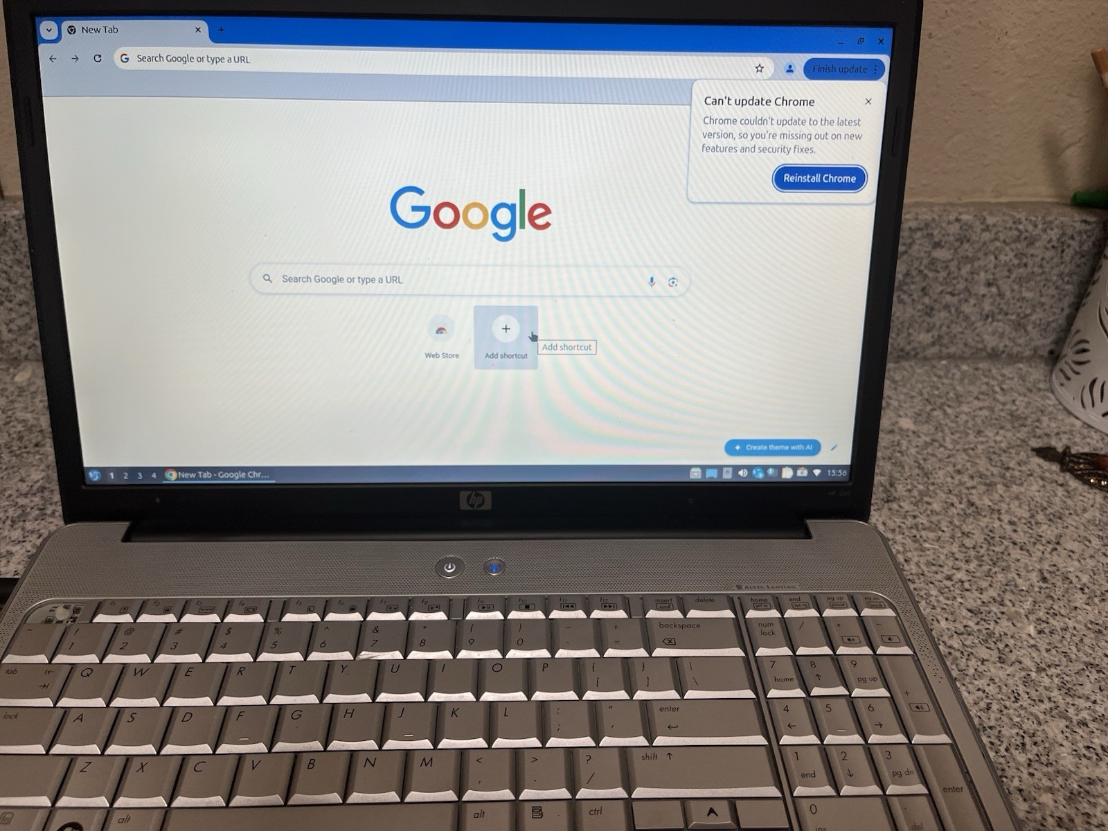 HP G60-230US 16″ Intel T4200 2.000GHz 3GiB Memory For Parts Only
