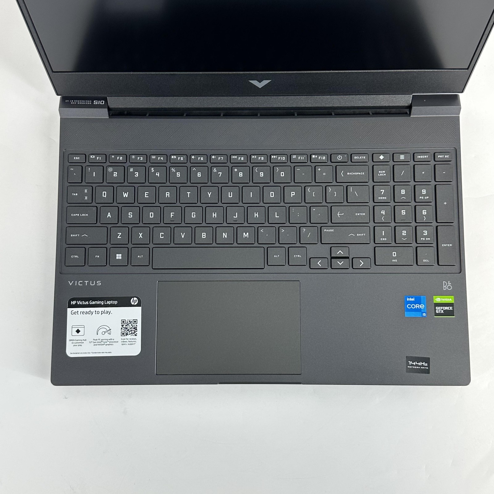 HP Victus Gaming 15 144Hz FHD 2.0GHz i5-12450H 8GB 512GB GTX 1650 FRAME SPLIT
