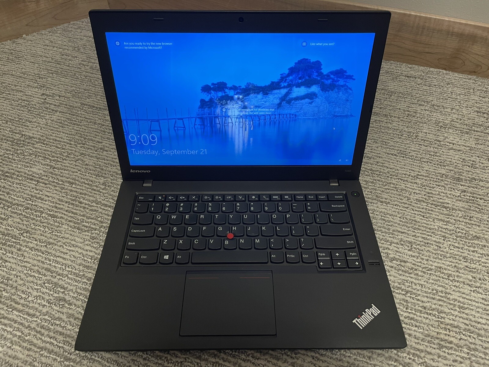 Lenovo ThinkPad T440s 14in. (500GB, Intel Core i5 4th Gen., 1.6GHz, 4GB)…