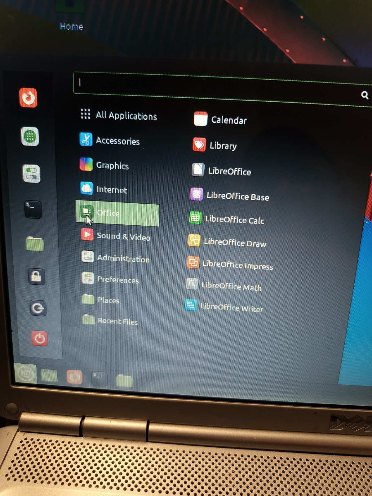 WORKING Dell Inspiron 1525 Laptop @ 2.2GHz, 4GB RAM, 250GB HDD DVD LINUX charger