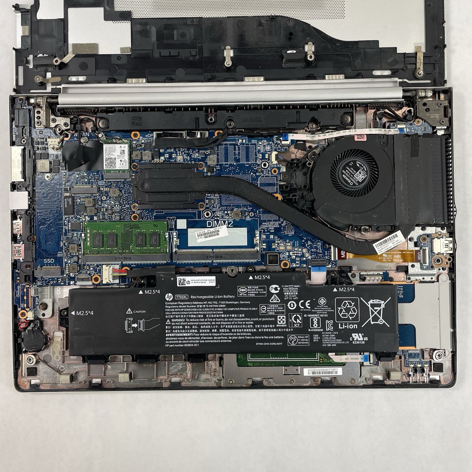 HP EliteBook 850 G5 15.6″ i5-7200U 2.50 GHz 8 GB RAM No SSD/OS/AC – READ