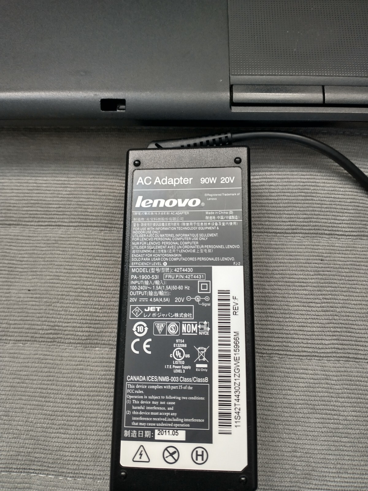 Lenovo ThinkPad T530 laptop Intel Core i7 3520M 2.90 Ghz 500 GB HDD 4 GB RAM
