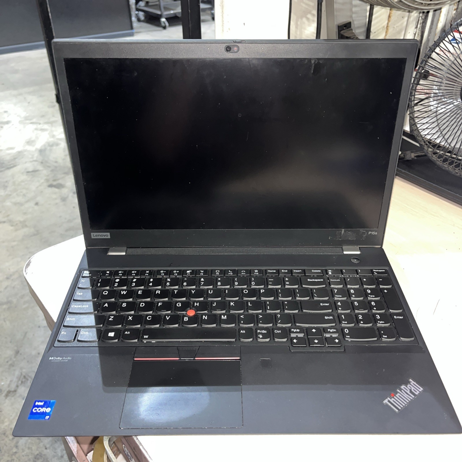 LENOVO THINKPAD P15S INTEL CORE I7-1165G7 2.80GHZ 16GB RAM NO HD