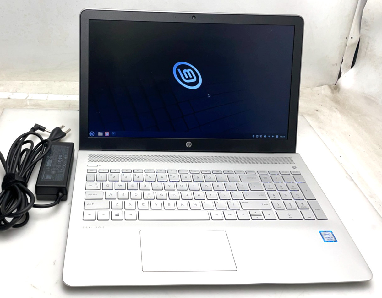 HP Pavilion 15-cc561st 15.6″ i5-7200U 8gb Ram 275gb SSD Linux OS “Good” Btry