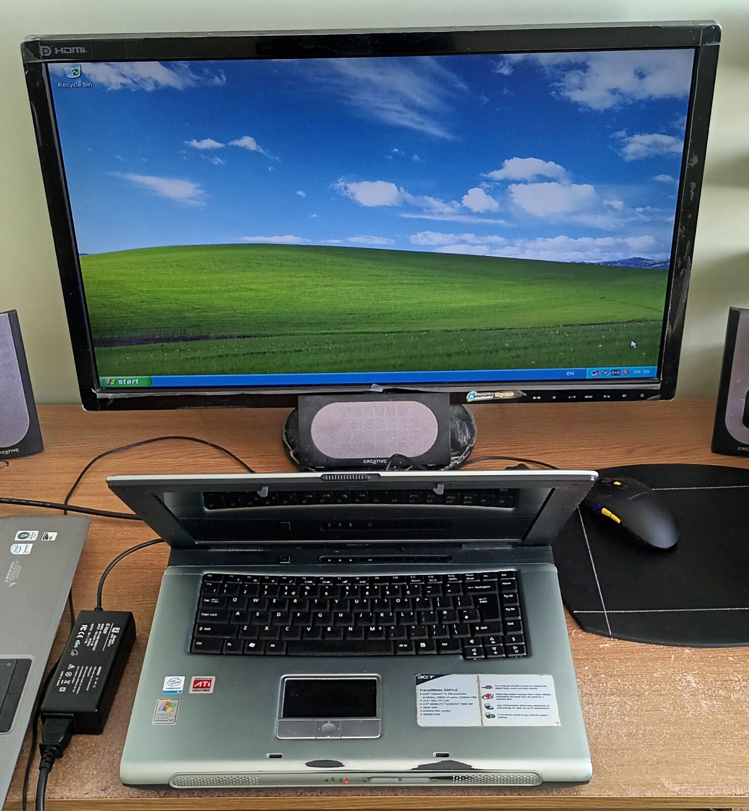 Acer Travelmate 2201LC LW80 LA-2411 Laptop 15″ 30GB 192MB Windows XP ATI Celeron