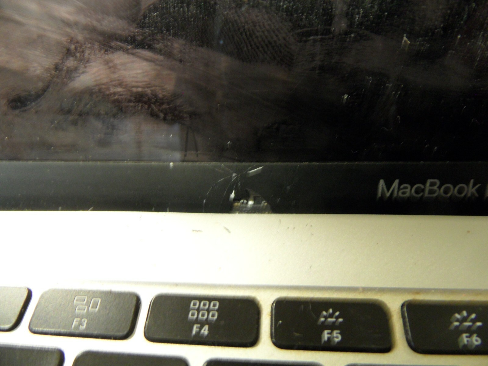 Mid 2017 13″ Retina 4 Parts Extensive Damage See Pics Turned On Lit Screen A1708