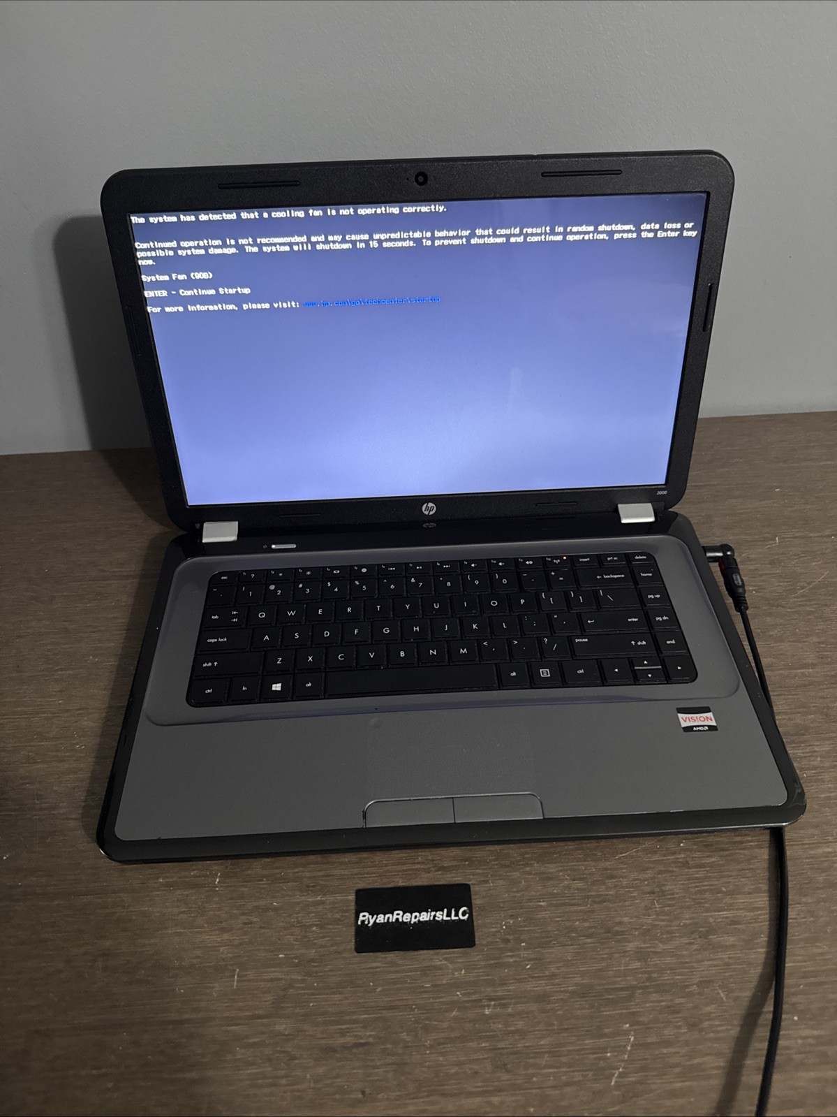 HP Pavilion dv2000 4gb ram NO HDD – Parts or repair