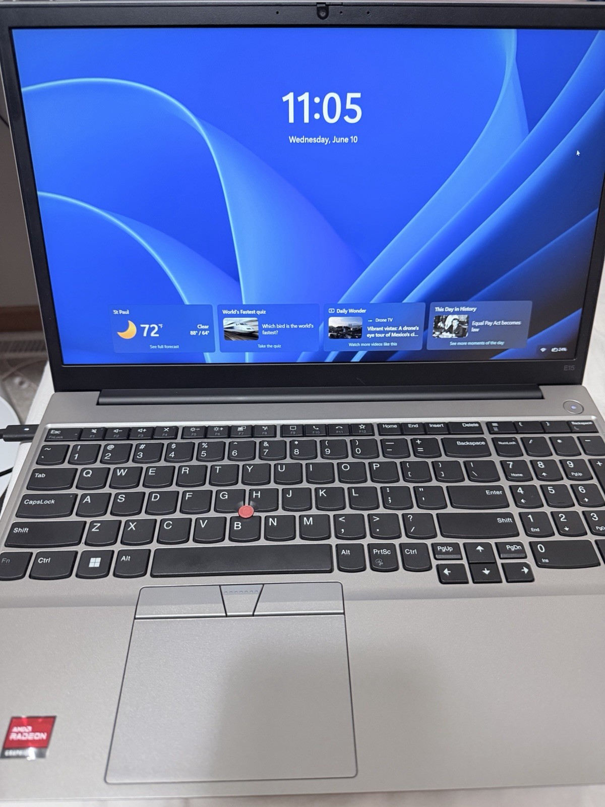 Lenovo ThinkPad E15 Gen 4 15.6″ AMD Ryzen 5 5625U 2.30GHz 8GB 256GB SSD