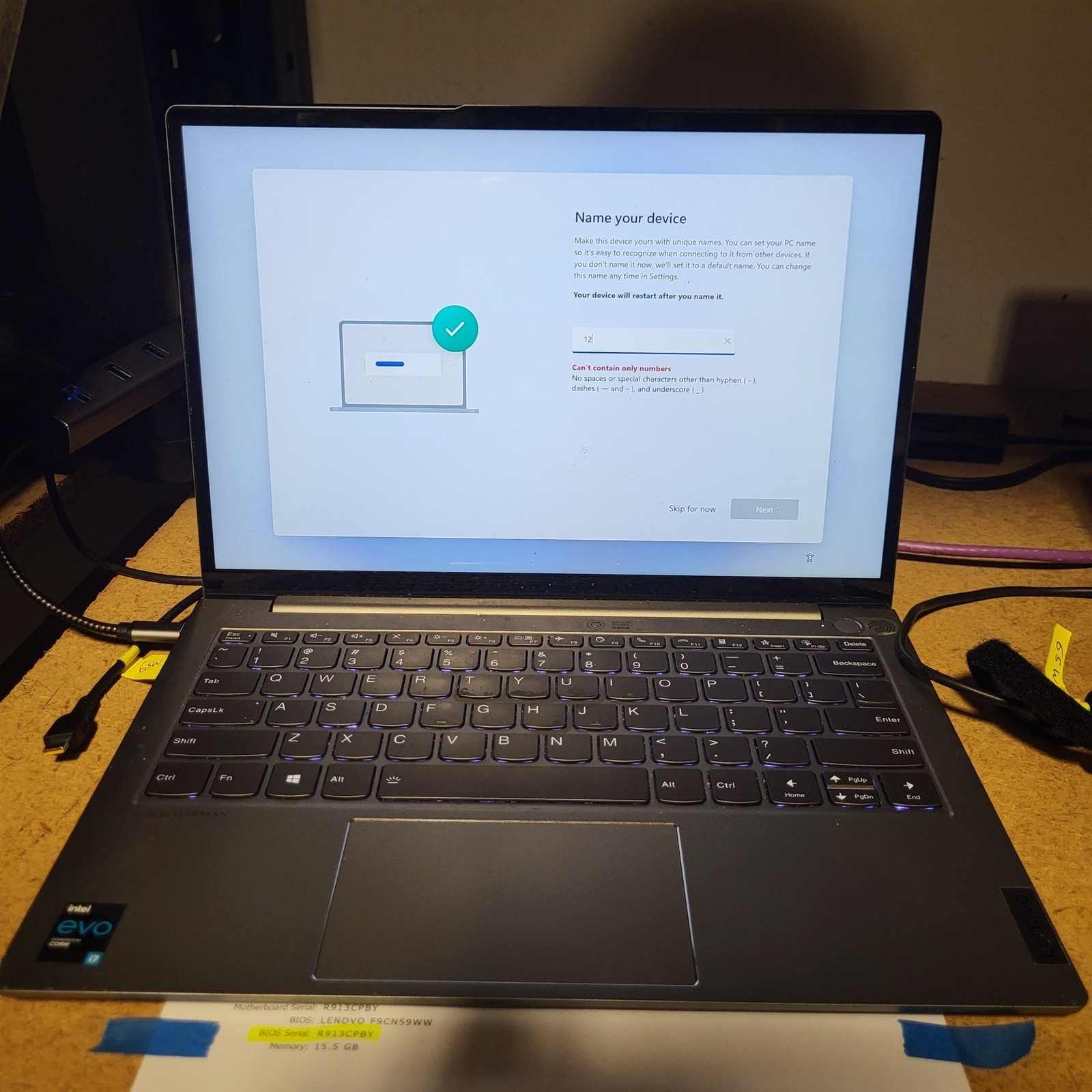 Lenovo ThinkBook 13s G2 ITL Laptop Intel i7-1165G7 2.8GHz 16GB 512GB SSD w/ OS