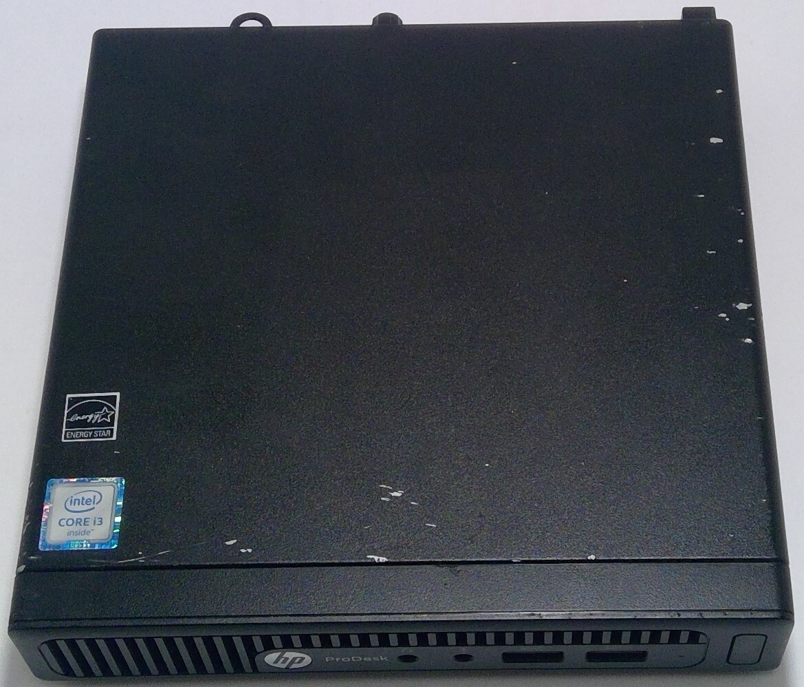 HP ProDesk 400 G2 Mini/Wired/ i3-6100T 3.20GHz/Wins 10/250GB SSD/4GB (Dt005)
