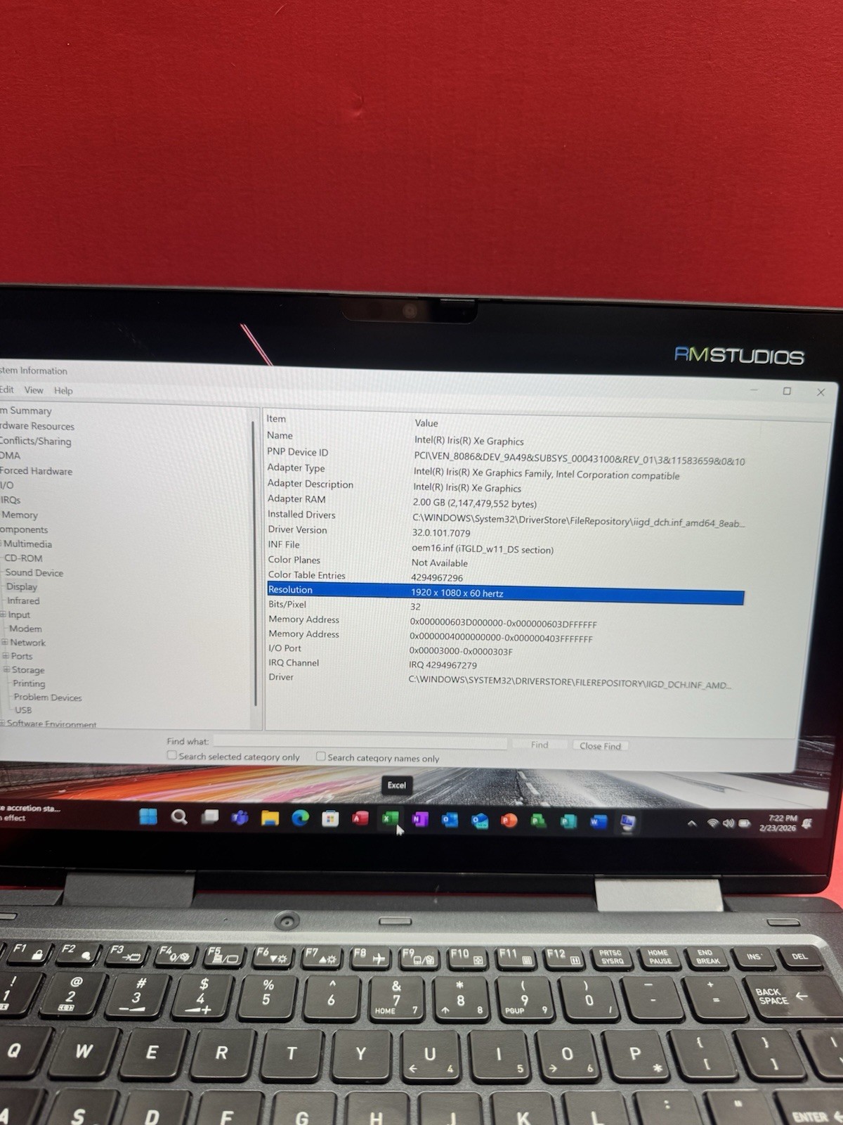 Dynabook Portege X30W-J 13″ Touch Laptop-11th i7-1185G7 2.8GHz 16GB RAM 512GB