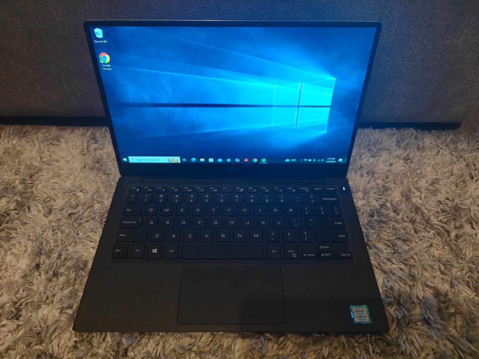 Dell XPS 13 9360 i5-7200U 2.7GHz 8GB RAM 128GB SSD 13.3” Windows Laptop