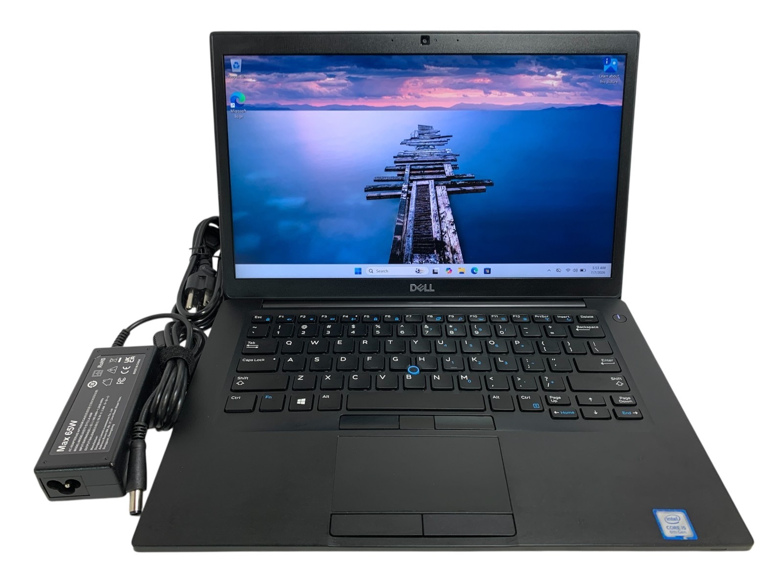 Dell Latitude 7490 Core i5-8250u 1.60GHz 256GB SSD 16GB RAM Win11 Pro Laptop