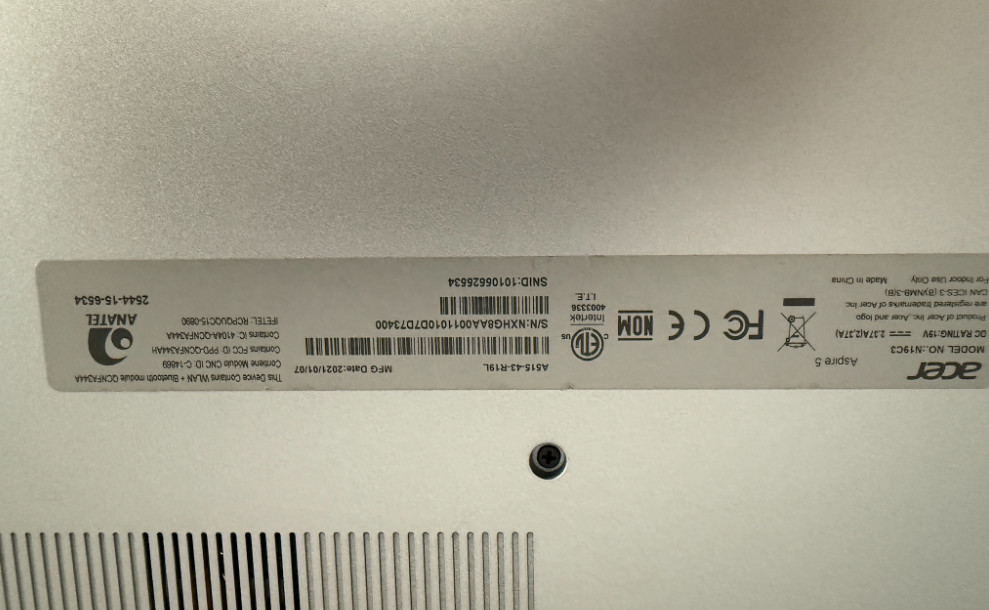Acer Aspire A515-43