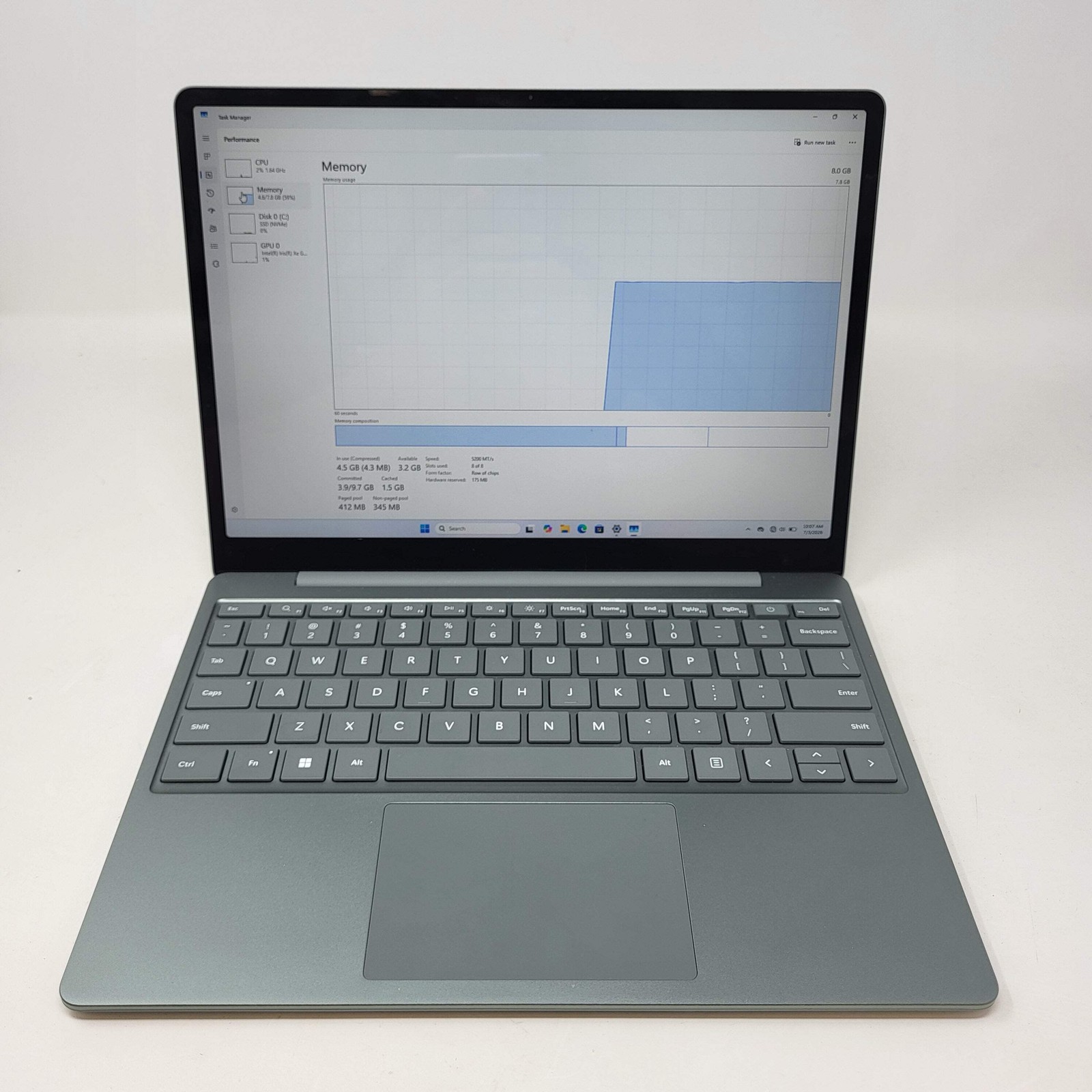 Microsoft Surface Laptop Go 3 1796 12.4″ i5-1235U 2.5GHz 8GB RAM 256GB SSD