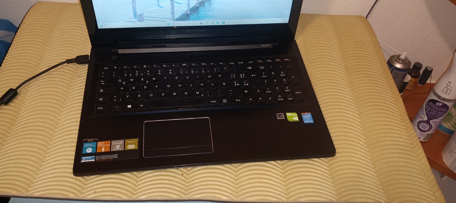 Lenovo Z50-70 15.6″ FULLHD I5-4210U 8gb 128gb NVIDIA 840M 2GB NVME WINDOWS 11
