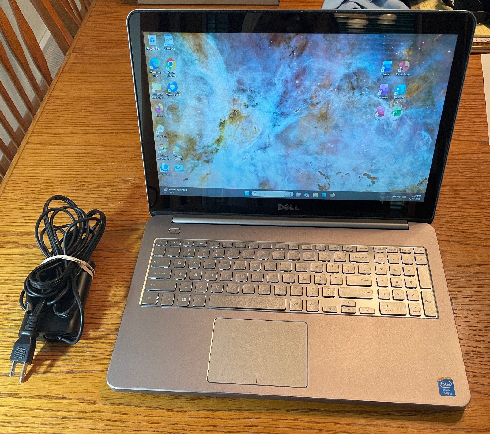DELL INSPIRON 7537 Laptop *TOUCH* 15″ i5 Win11 Pro 25H2/Office 2021-extras-9