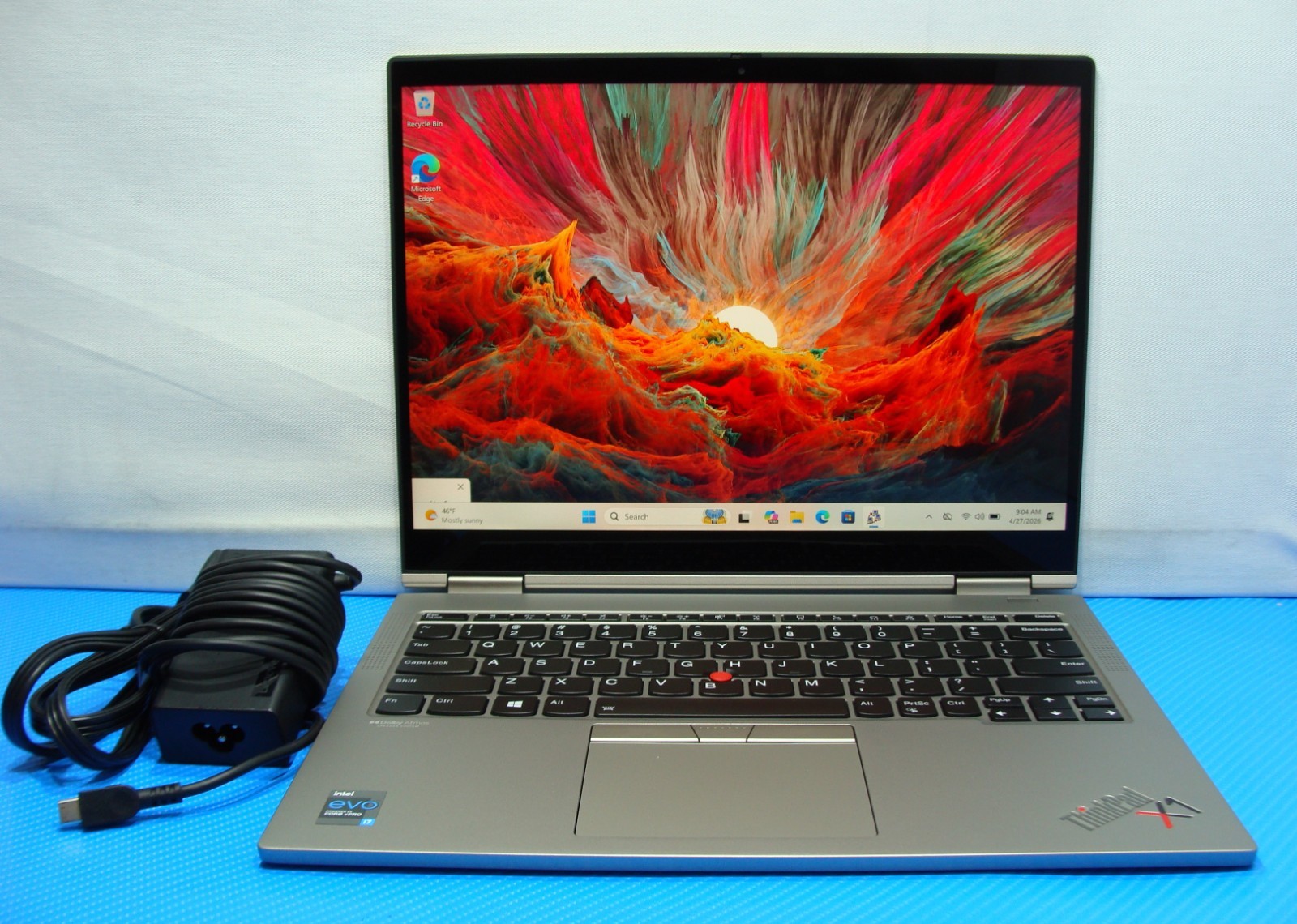 Lenovo ThinkPad X1 Titanium Gen 1 13.5″QHD 2-in-1 i7-1180G7 1.3GHz 16GB 1TB 96%
