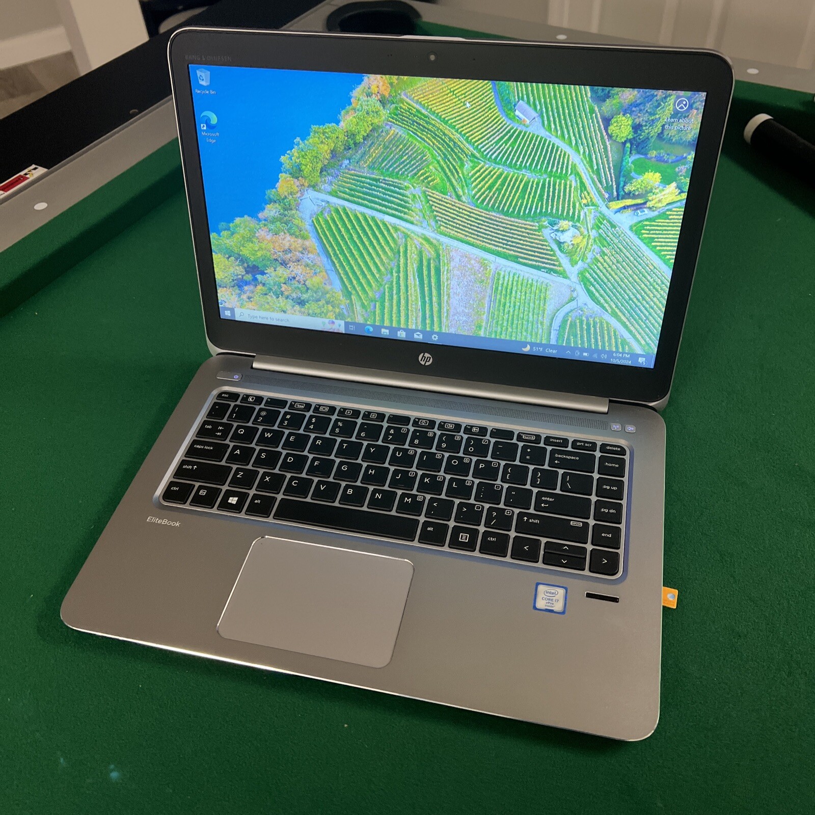 HP EliteBook Folio 1040 G3 Intel Core i7-6600U 2.6GHz 16GB RAM 120GB SSD 14″ FHD
