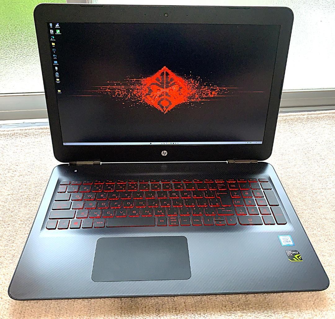HP OMEN 15-w204TX Gaming Laptop Intel Core i7 NVIDIA GeForce GTX 1050Ti 16GB RAM