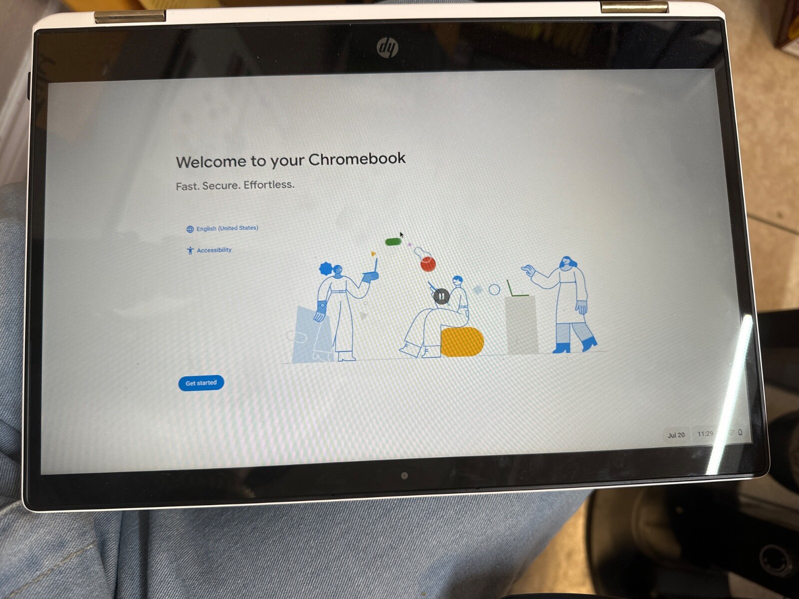 HP Chromebook x360 14in. (64 GB, Intel Core i3 8th Gen., 2.20 GHz, 8GB) Laptop –