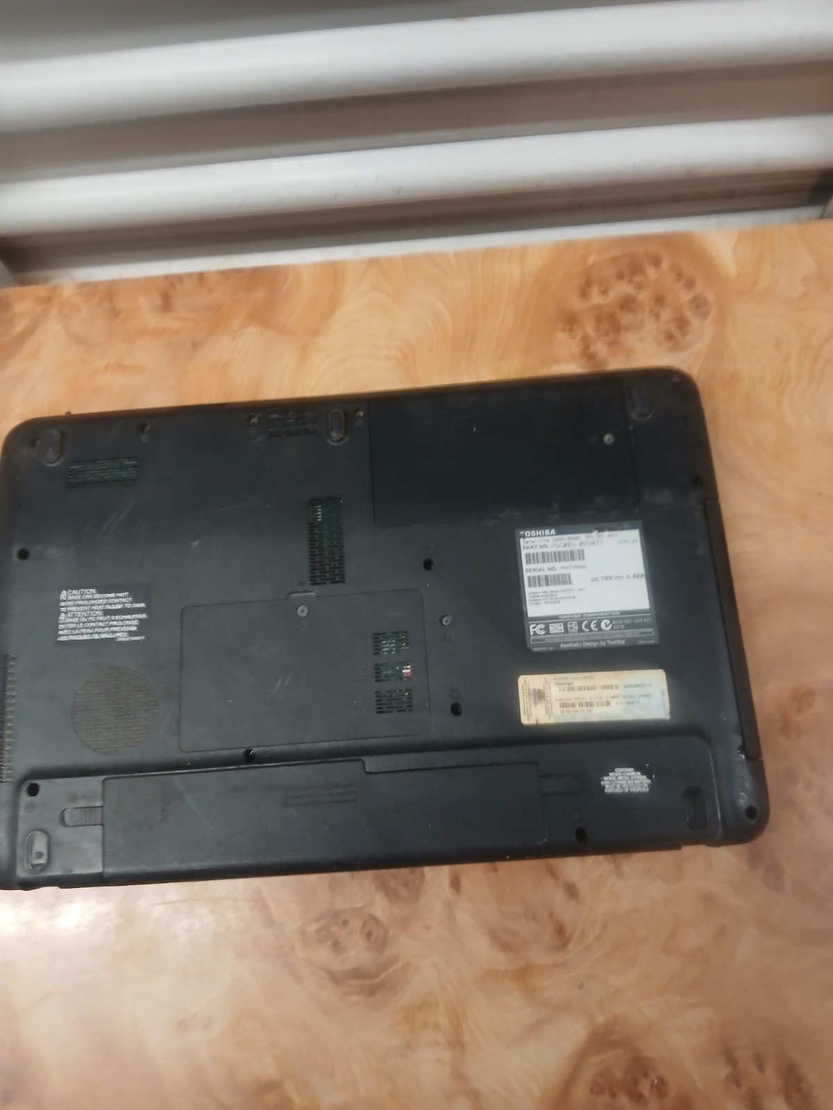 Toshiba Satellite C655 Laptop For Parts Only