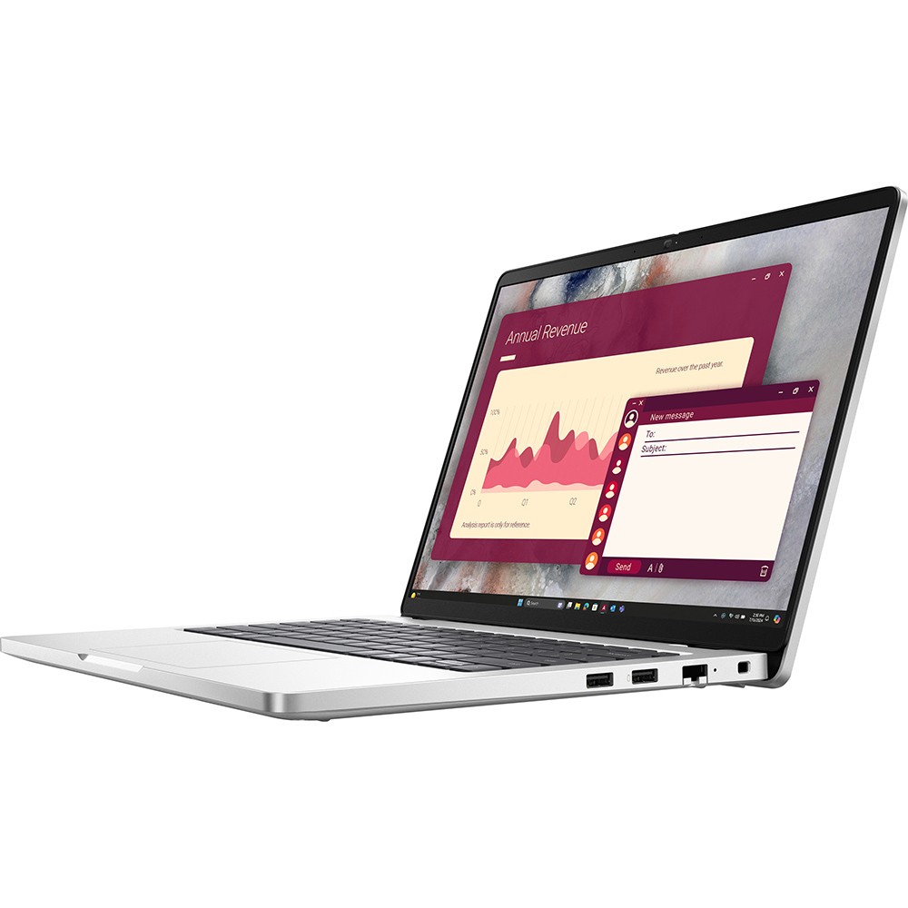 Dell 14″ Pro Ultra 5 Laptop in Platinum Silver- 3FKN9
