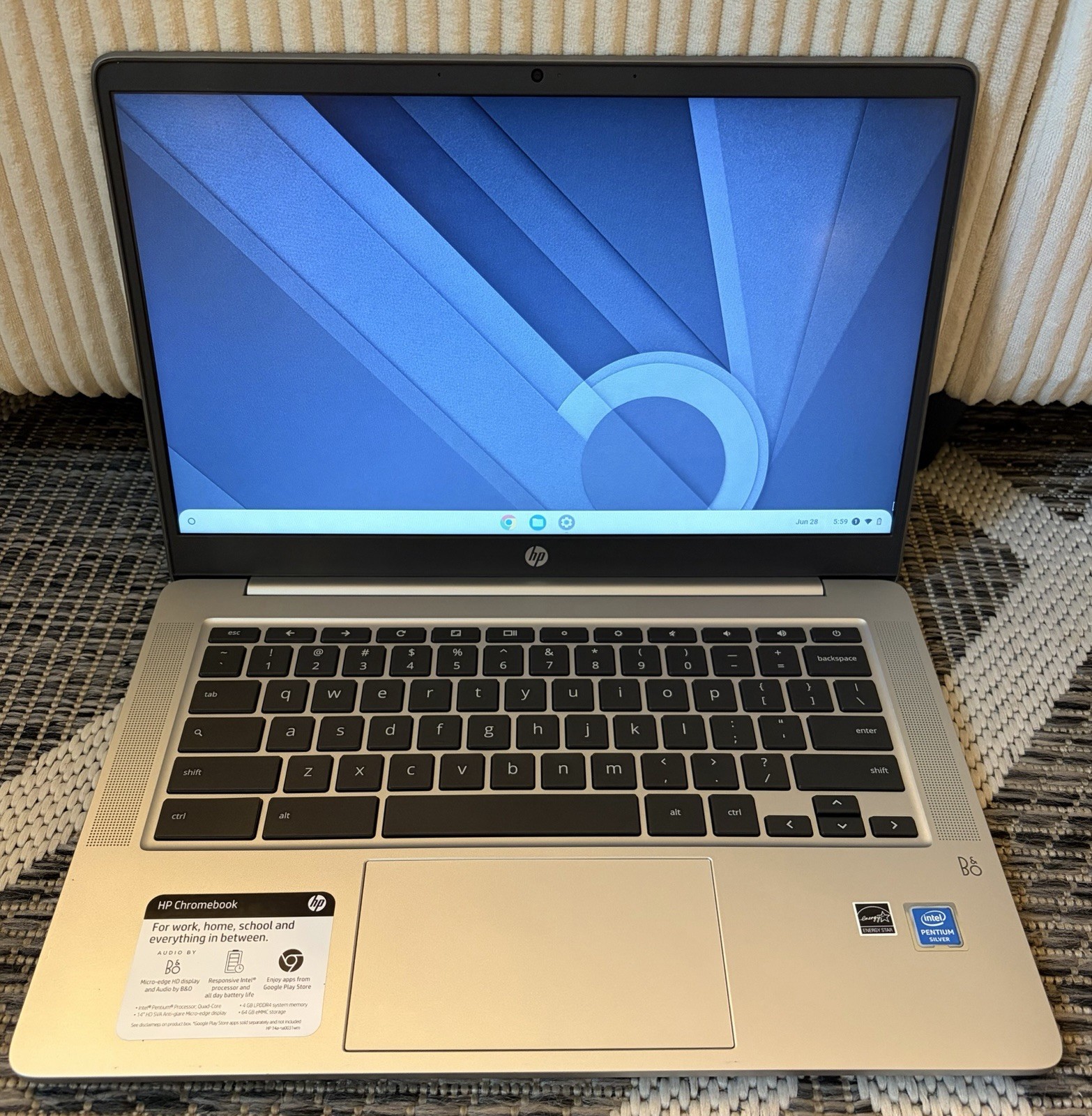 Hp Chromebook 14A 14” | NA0031WM | Pentium Silver N5030 | 4GB RAM
