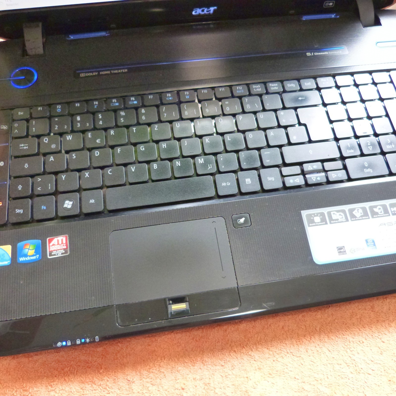 Acer 8942 Cinema Monster 18″ FULLHD GEMSTONE l SSD Windows 11 l TURBO i5 HDMI.