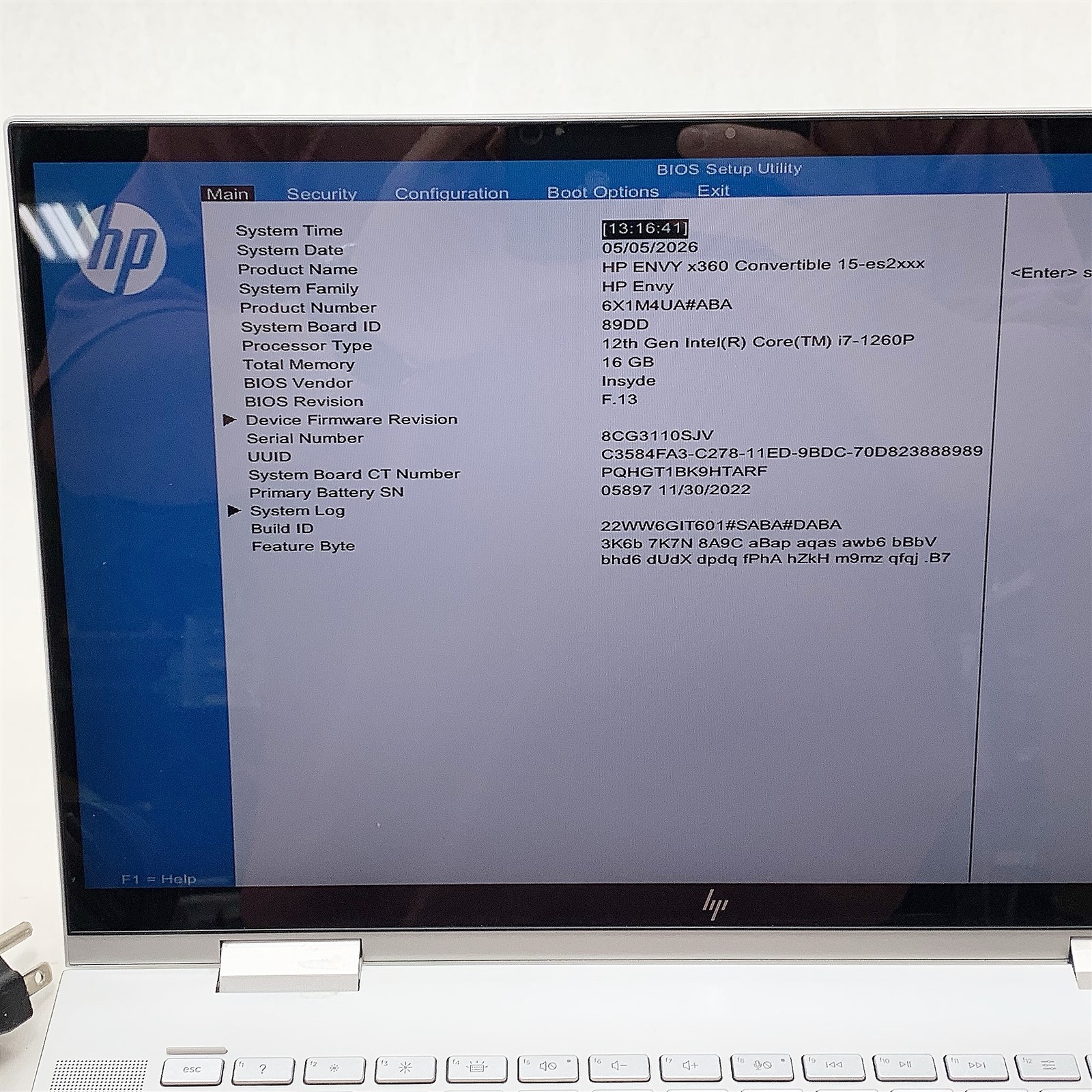 HP 15-es2083cl Laptop Intel i7 1260p 2.1GHZ 15.6″ FHD 16GB 512GB NVMe Windows 11