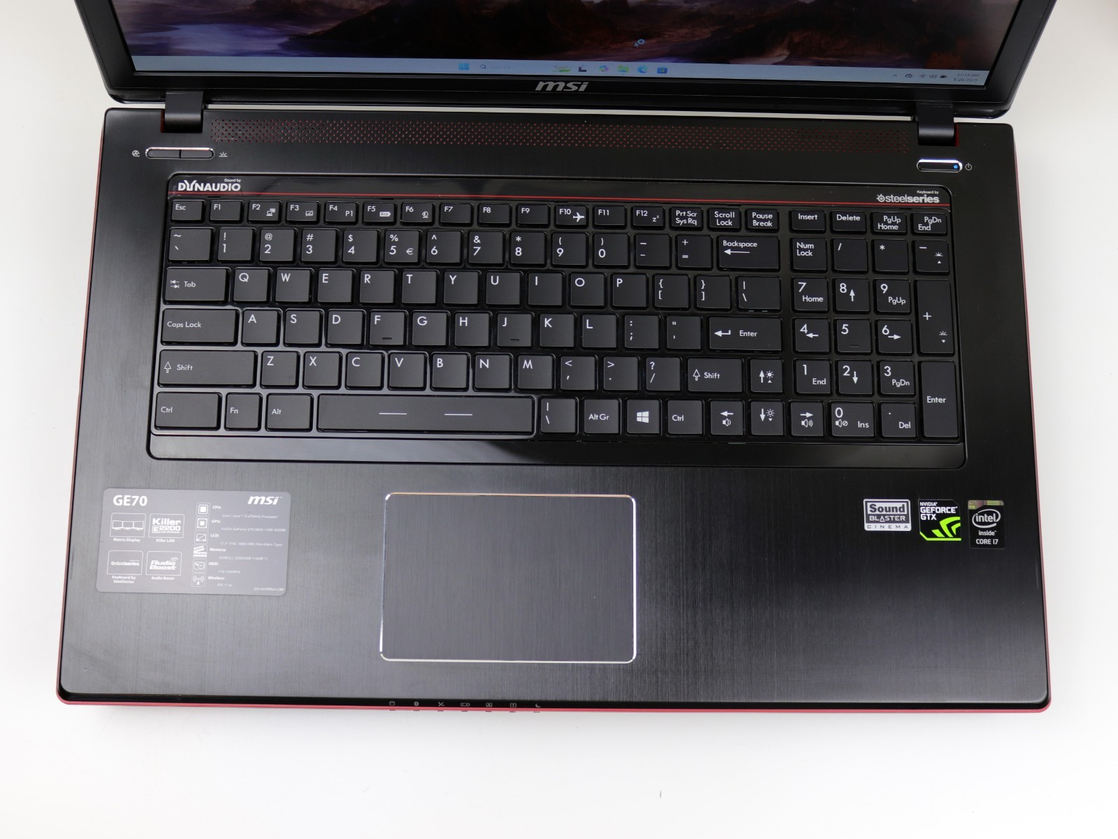 MSI 17.3″ Gaming Intel Core i7-4700HQ 2.5GHz 16GB 256GB SSD + 1TB HDD GTX860M